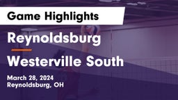 Reynoldsburg  vs Westerville South  Game Highlights - March 28, 2024