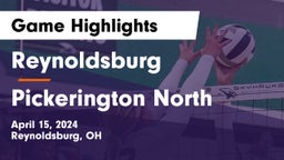 Reynoldsburg  vs Pickerington North  Game Highlights - April 15, 2024