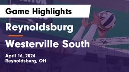 Reynoldsburg  vs Westerville South  Game Highlights - April 16, 2024