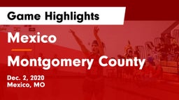 Mexico  vs Montgomery County  Game Highlights - Dec. 2, 2020