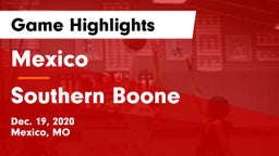 Mexico  vs Southern Boone  Game Highlights - Dec. 19, 2020