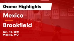 Mexico  vs Brookfield  Game Highlights - Jan. 18, 2021