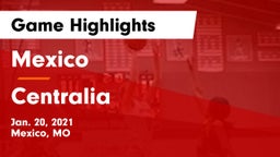 Mexico  vs Centralia  Game Highlights - Jan. 20, 2021