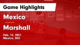 Mexico  vs Marshall  Game Highlights - Feb. 12, 2021
