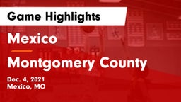 Mexico  vs Montgomery County  Game Highlights - Dec. 4, 2021