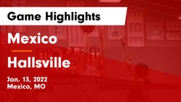 Mexico  vs Hallsville  Game Highlights - Jan. 13, 2022