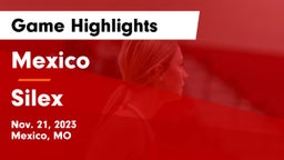 Mexico  vs Silex  Game Highlights - Nov. 21, 2023