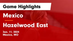 Mexico  vs Hazelwood East  Game Highlights - Jan. 11, 2024