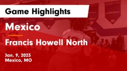 Mexico  vs Francis Howell North  Game Highlights - Jan. 9, 2023