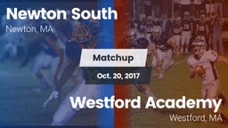 Matchup: Newton South High vs. Westford Academy  2017