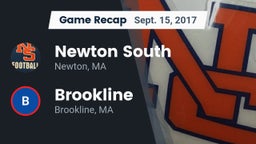 Recap: Newton South  vs. Brookline  2017