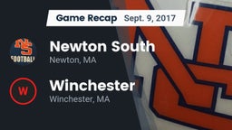 Recap: Newton South  vs. Winchester  2017