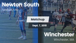 Matchup: Newton South High vs. Winchester  2018