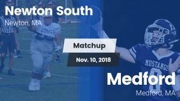 Matchup: Newton South High vs. Medford  2018