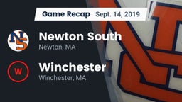 Recap: Newton South  vs. Winchester  2019