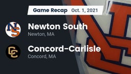 Recap: Newton South  vs. Concord-Carlisle  2021
