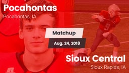 Matchup: Pocahontas High vs. Sioux Central  2018