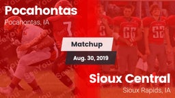 Matchup: Pocahontas High vs. Sioux Central  2019