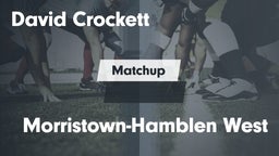Matchup: David Crockett High vs. Morristown-Hamblen W 2016