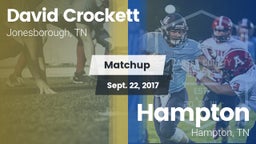 Matchup: David Crockett High vs. Hampton  2017