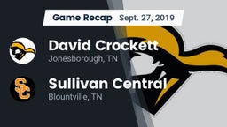 Recap: David Crockett  vs. Sullivan Central  2019