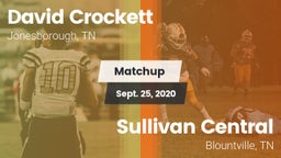 Matchup: David Crockett High vs. Sullivan Central  2020