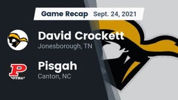 Recap: David Crockett  vs. Pisgah  2021