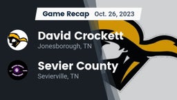 Recap: David Crockett  vs. Sevier County  2023