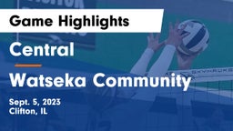 Central  vs Watseka Community  Game Highlights - Sept. 5, 2023