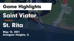 Saint Viator  vs St. Rita  Game Highlights - May 15, 2021