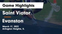 Saint Viator  vs Evanston  Game Highlights - March 17, 2022