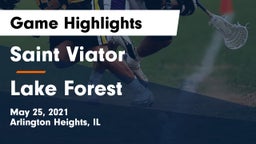 Saint Viator  vs Lake Forest  Game Highlights - May 25, 2021