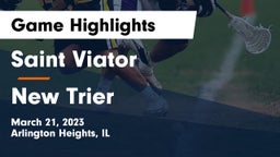 Saint Viator  vs New Trier  Game Highlights - March 21, 2023