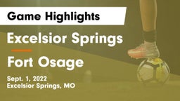 Excelsior Springs  vs Fort Osage  Game Highlights - Sept. 1, 2022