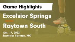 Excelsior Springs  vs Raytown South  Game Highlights - Oct. 17, 2022
