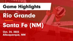 Rio Grande  vs Santa Fe  (NM) Game Highlights - Oct. 24, 2023