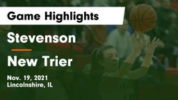 Stevenson  vs New Trier  Game Highlights - Nov. 19, 2021