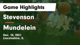 Stevenson  vs Mundelein  Game Highlights - Dec. 10, 2021