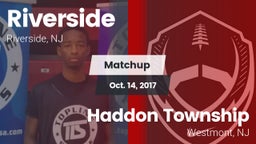 Matchup: Riverside High vs. Haddon Township  2017