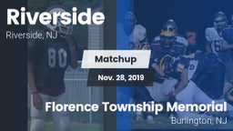 Matchup: Riverside High vs. Florence Township Memorial  2019