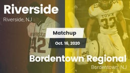 Matchup: Riverside High vs. Bordentown Regional  2020