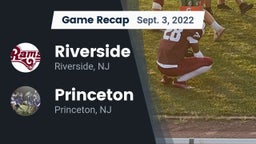 Recap: Riverside  vs. Princeton  2022