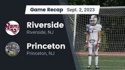 Recap: Riverside  vs. Princeton  2023