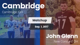 Matchup: Cambridge vs. John Glenn  2017
