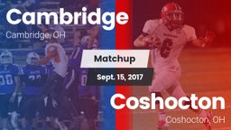 Matchup: Cambridge vs. Coshocton  2017