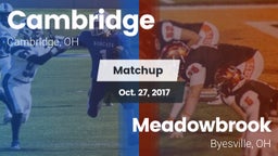Matchup: Cambridge vs. Meadowbrook  2017