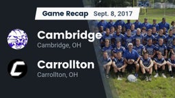Recap: Cambridge  vs. Carrollton  2017
