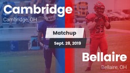 Matchup: Cambridge vs. Bellaire  2019