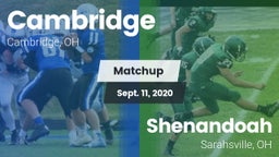 Matchup: Cambridge vs. Shenandoah  2020
