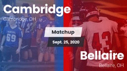 Matchup: Cambridge vs. Bellaire  2020